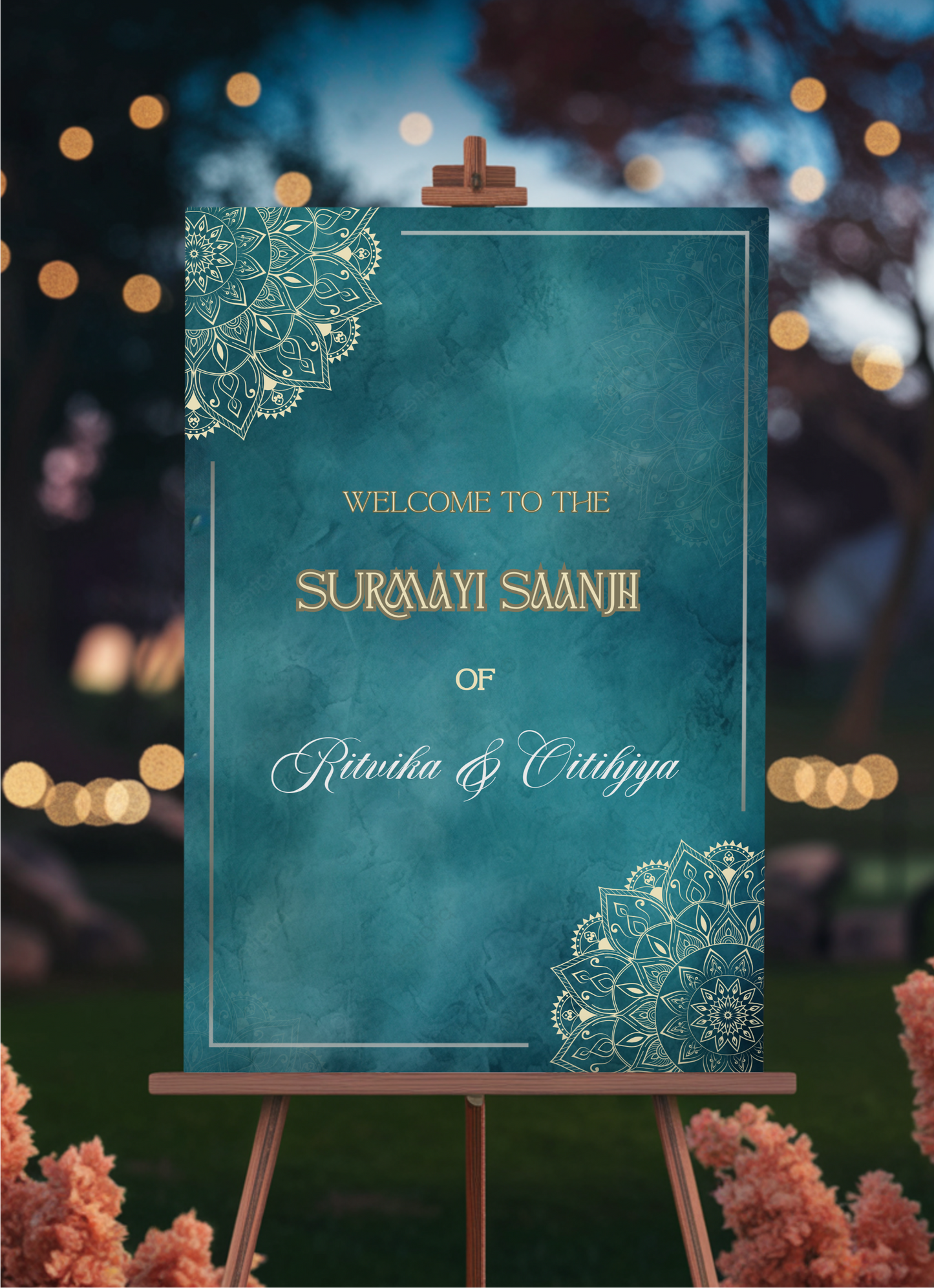 Sangeet Welcome Board for Wedding function