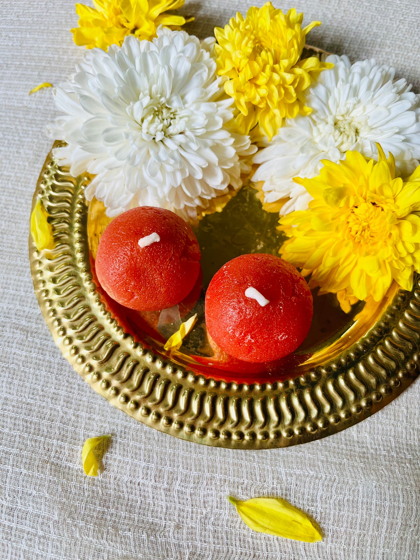 Gulab Jamun Dessert Candle