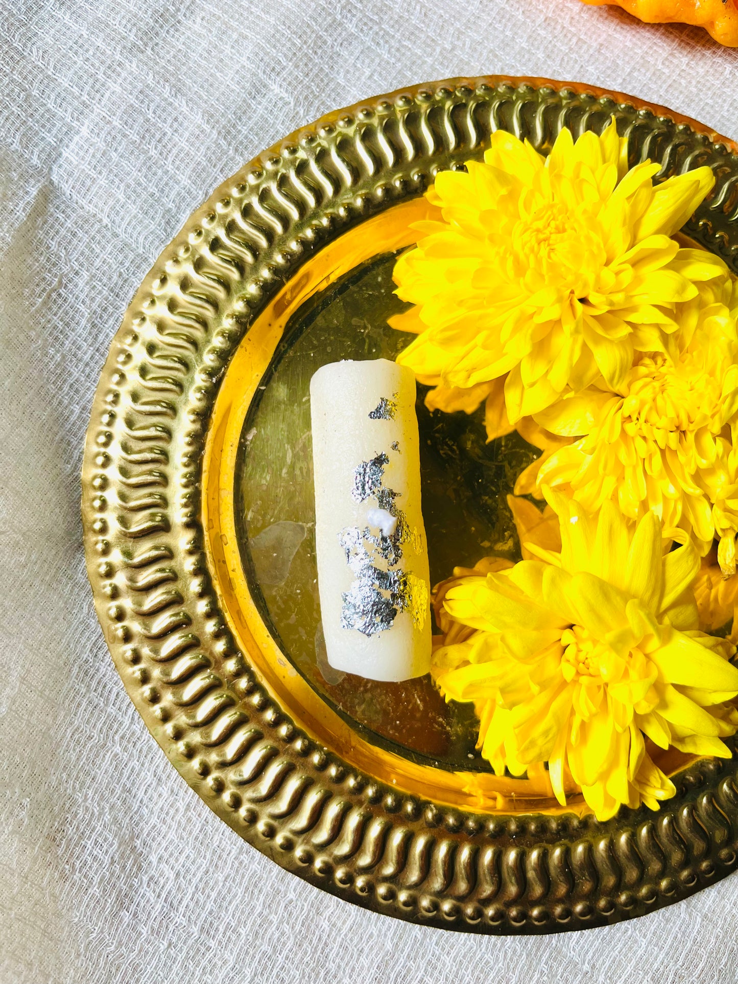 Kaju Roll Dessert Candle