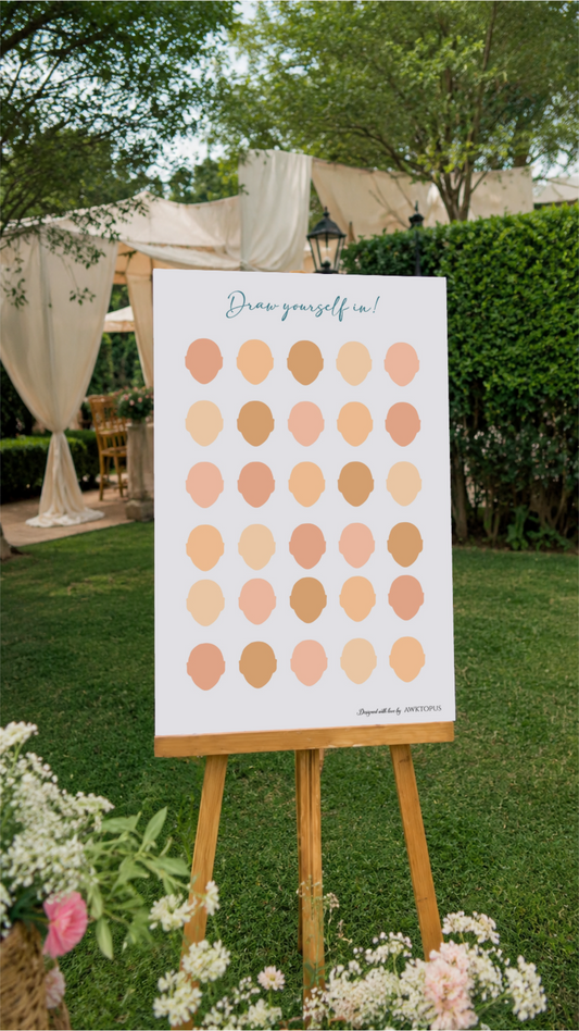 Draw yourself in Board