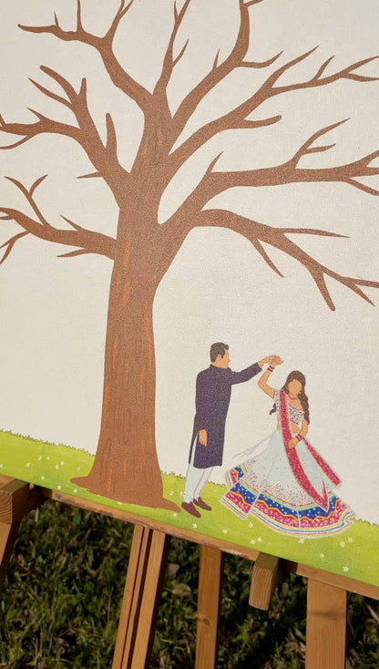 Tree of Love Canvas