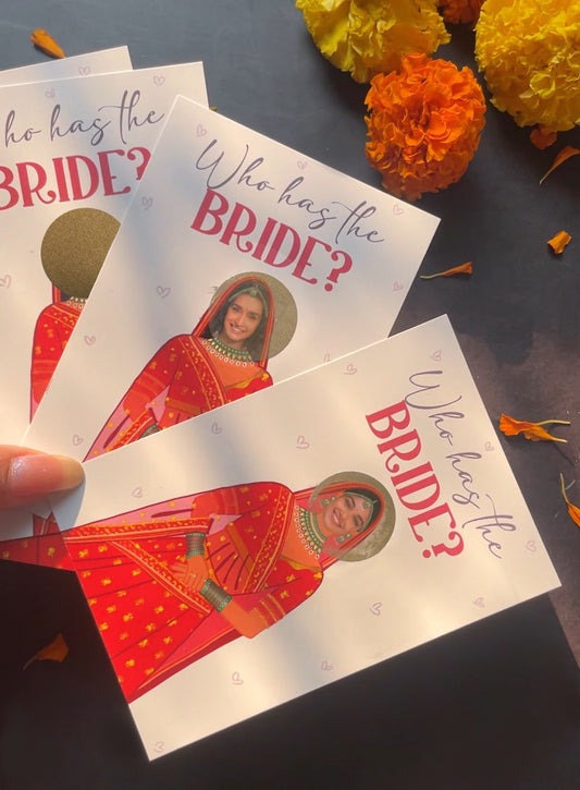 Bride Scratch Card Game