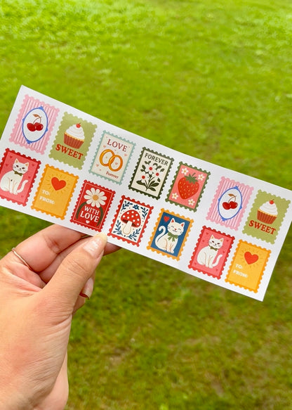 Post Box with Postcards
