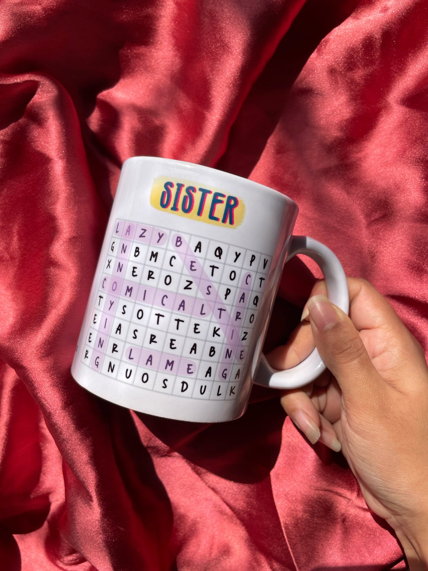 Sister Crossword Mug