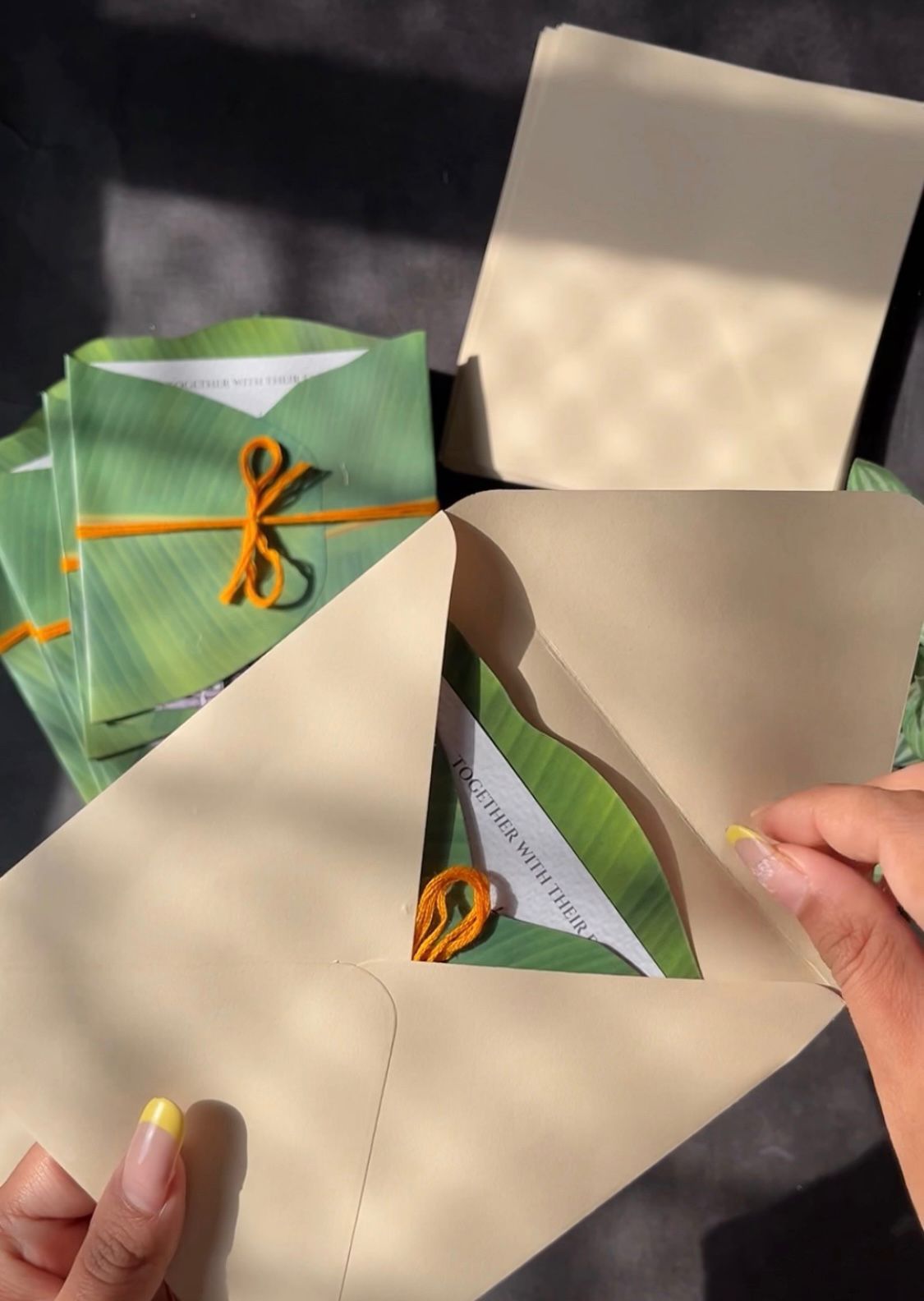 Banana Leaf Envelope