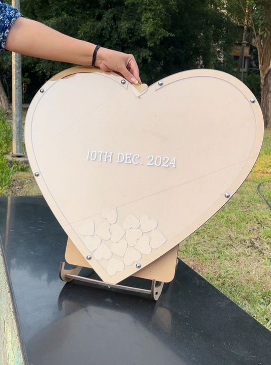 Heart Frame Guestbook